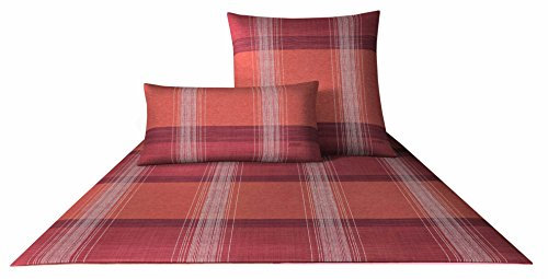 Joop! Bettwäsche Fineline Pattern 4053 Grenadine - 01 80x80 cm - 155x200 cm