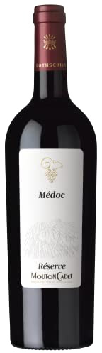 Mouton Cadet Réserve, Médoc AOC – Trockener Rotwein aus Bordeaux (1 x 0,75l)
