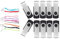 FEBNISCTE 10 Stück USB Sticks 4GB Memory Stick Einklappbare Speicherstick Flash Drive Daten-Speicherung Pendrive 4 GB 10er Pack Schwarz USB Flash Laufwerk Abschlussgeschenk für Schüler