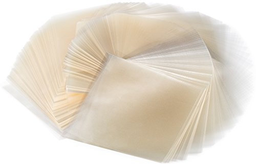 Crinklee Karamel und Schokolade umhüllt 4,25 x 4,25 Zoll klar