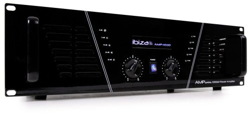 Ibiza AMP1000 Préampli Noir