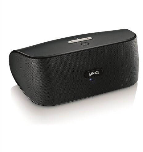 Gear4 StreetParty Wireless Universal Bluetooth Portable Speaker Compatible with Smartphones, Tablets and MP3 Devices Including iPhone 4/4S/5/5S/5C/6/6 Plus, iPad 2/3/4, iPad Air 1/2, iPad Mini 1/2/3, iPod Nano 7th Generation, iPod Touch 5th Generation, Samsung Galaxy S2/S3/S4/S5, Galaxy A3/A5, Galaxy Alpha, Galaxy Note 2/3/4, Galaxy Tab 2/3/4, Amazon Fire Phone, Xperia Z1/Z2/Z3, HTC One/One M8/One M9 and Google Nexus 4/5/6/7/9/10 - Black