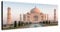 Taj Mahal Indien 150x50cm Panorama Wandbild auf Leinwand und Keilrahmen fertig zum aufhängen - Unsere Bilder auf Leinwand bestechen durch ihre ungewöhnlichen Formate und den extrem detaillierten Druck aus bis zu 100 Megapixel hoch aufgelösten Fotos.