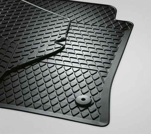 Gummi Fußmatten NEU Original VW Polo 6R/6C vorn + hinten Gummimatten