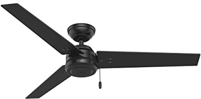 Hunter Cassius 52 52 3 hoja ventilador de techo para exteriores con Pull Cadena incluido,