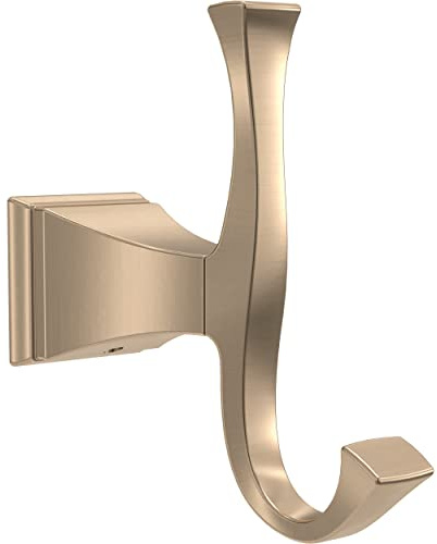 DELTA FAUCET 75135-CZ Dryden Wall Mounted Towel Hook in Champagne Bronze