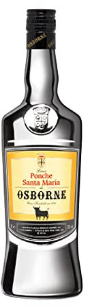 Ponche Santa María Osborne Bebida Espirituosa a Base de Brandy de Jerez, 1L