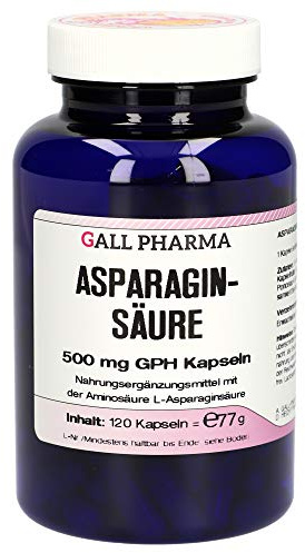 Gall Pharma Asparaginsäure 500 mg GPH Kapseln, 120 Kapseln