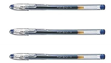 Pilot Kugelschreiber G1 (BL-G 1-5T 0,5 L) mit Zusatz von Kennzeichnungsmitteln, 0,3 mm, blau