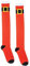 Amscan 392474-55 - Socken Weihnachtsmann, Einheitsgröße für Erwachsene, Unisex, Kniestrümpfe, dehnbar, blickdicht, Gürtel, Nikolaus, Weihnachten, Elf, Santa Claus, Heilig Abend, Geschenk