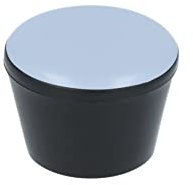 GleitGut 12 x embouts tube 22 mm avec patin téflon embout de chaise noir