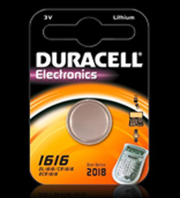 Duracell Knopfzelle Lithium Batterie (CR1616 D)