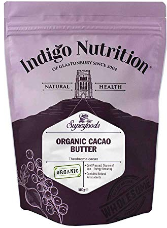 Indigo Herbs Organic Cacao Butter 500g