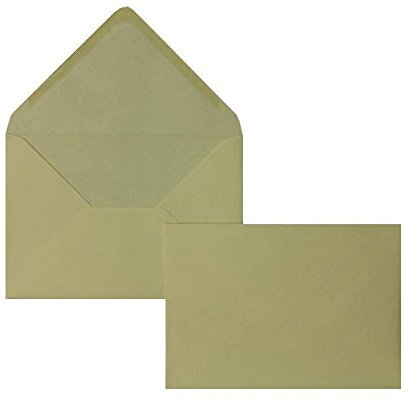Farbige Briefhüllen | Premium | 133 x 184 mm (100 Stück) Nassklebung | Briefhüllen, Kuverts, Couverts, Umschläge mit 2 Jahren Zufriedenheitsgarantie