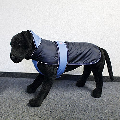 Wallace & Jones | Hundemantel Eisbär - Perfect Coat Blau-Blau Rückenlänge ca. 80cm