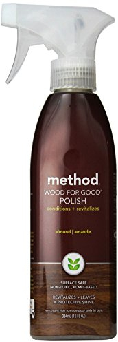 method - Spray Nettoyant Bois et Boiseries - Parfum Amande - 354 ml - Lot de 2