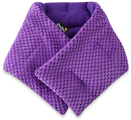 Zhu Zhu Lavender Body Warmer - Wheat Bag Microwavable Heat Pad for Pain Relief Soothe Muscle, Joint, Back, Neck and Period Pain Microwave Heat Pack