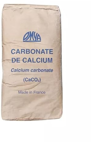 Kalk-Laden Originalsack-25 kg Champagner-Kreide naturweiß