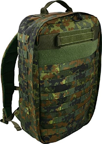 Zentauron ZFR Rettungsrucksack 25L – Modularer Erste Hilfe Rucksack mit MOLLE, IRR NIR Gewebe, Flauschklett-Innenraum, Erweiterungsmöglichkeiten für innen – Notfalltasche, Sanitätsrucksack
