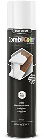 RUST-OLEUM 7315.0.4 Combicolor Original Aerosols, Superior Metal Protection, Direct To Rust, White aluminium -RAL 9006