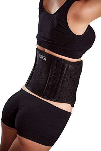 Hochwertige Rückenbandage/Rückenstütze LOREY-LU10004 aus Neopren SCHWARZ/XXL
