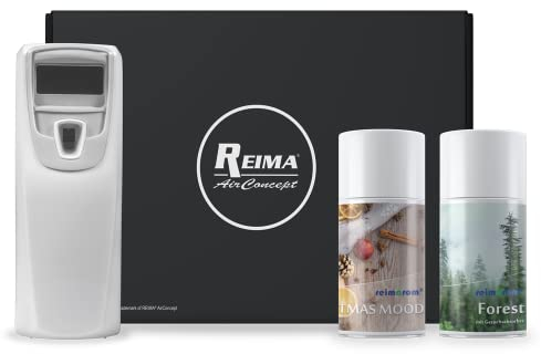 Duftspender Starter Set Christmas | incl. Raumsprays Christmas Mood und Forest | Raumdüfte von REIMA | mit Geruchsabsorber | Farbe: Business