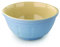 Tala Traditional Stoneware Mixing Bowl in Blue/Cream Design, 2800ml