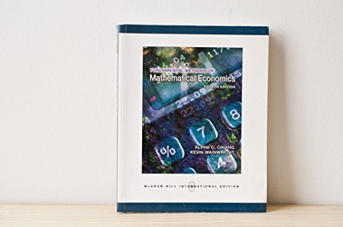 Fundamentals Methods Of Mathematical Economics, 4Ed