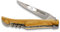 Laguiole en Aubrac Taschenmesser mit Korkenzieher L0612BIIF 12 cm, Griffschalen Buchsbaum, Klinge 10 cm matt
