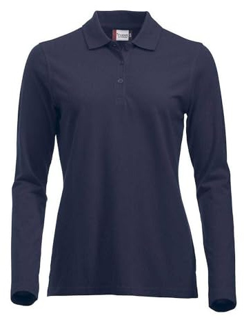 Clique Damen Classic Long Sleeved Womens Marion Polo Poloshirt
