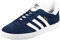 adidas Gazelle Baskets Homme, Collegiate Navy White Gold Metallic Bleu, 37 1/3 EU