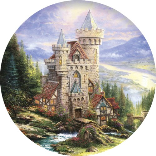 Schmidt Spiele 58449 - Thomas Kinkade, Ritterburg, 1000 Teile Puzzle
