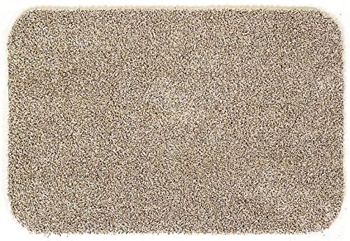 Turtle Mat Fawn-Fleck Runner with LATEX Backing for hard floors 75x150cm- highly absorbent indoor barrier mat