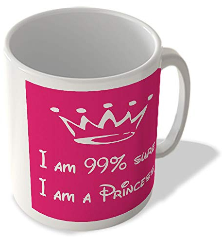 McMug - I Am 99% Sure I'm a Princess - Mug, Ceramic, 11fl.oz.