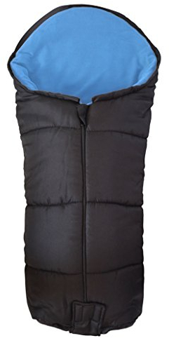 Deluxe Fußsack/COSY TOES kompatibel mit Out n About Little Nipper Kinderwagen blau