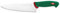 Sanelli Premana Professional Coltello Trinciante, Acciaio Inossidabile, Verde/Rosso, 21 cm