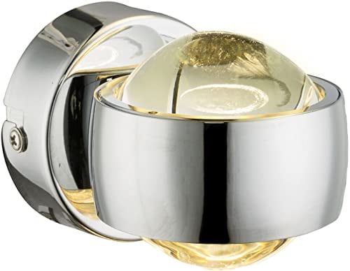 GLOBO Wandleuchte Wandlampe Innen Randi, Silber