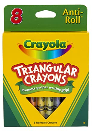 Crayola 8ct Triangular Crayons