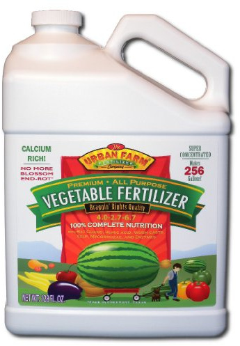 Urban Farm Fertilizers All Purpose Vegetable Fertilizer, 1 gallon