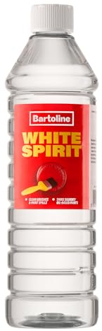 Bartoline White Spirit 750ml – Premium Solvent for Paint Thinning, Brush Cleaning & Degreasing, Fast-Drying