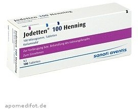 JODETTEN 100 Henning Tabletten