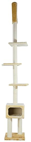 Trixie 43521 Santander Kratzbaum, deckenhoch, 245-275 cm, beige