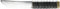 KWON Couteau factice Aluminium Long