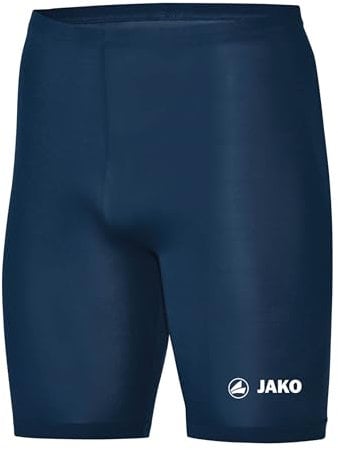 JAKO Unterziehhose Kinder Tight Basic 2.0 Navy 116 - Elastische Fahrradhose Kinder aus Polyester, Radlerhose Kinder mit elastischem Bund, Thermohose