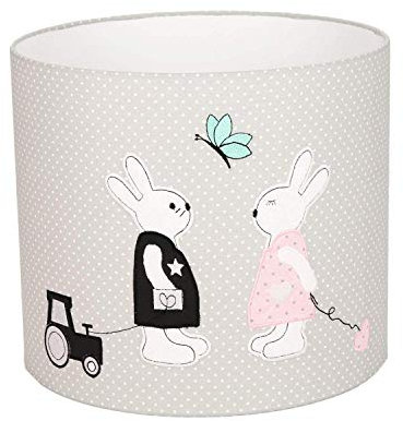 Ø35 XL Lampenschirm HASENFREUNDE & Co, Lampe