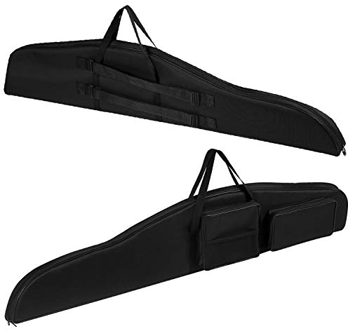 Premium Custodia per Fucile da Caccia Fucile Borsa Esercito Borsa per Carabina, 130 cm Nero