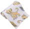 Disney Lion King Super Soft White, Yellow, Green Simba Leaves French Fiber Baby Blanket, White, Green, Yellow (4142501P)