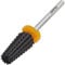 PANA 3/32 Shank 5-in-1 Nail Carbide Bit - (Triple Coarse - 2X Coarse Grit, DLC Black) - Two Way Rotate use for Both Left and Right Handed Fast remove Acrylic or Hard Gel