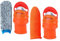 LOVIVER 2PCS Silicone Thumb W/Finger Vege Cutter for Harvest
