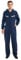 Oralidera Herren Arbeitsoverall mit Kapuze Reflektierend Arbeitsanzug Mechaniker Arbeitsoveralls Werkstatt Arbeitskombi Studenten Overall, Navy Blau, XXL